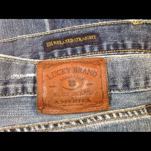 Lucky Brand 181 Relaxed straight 36x30